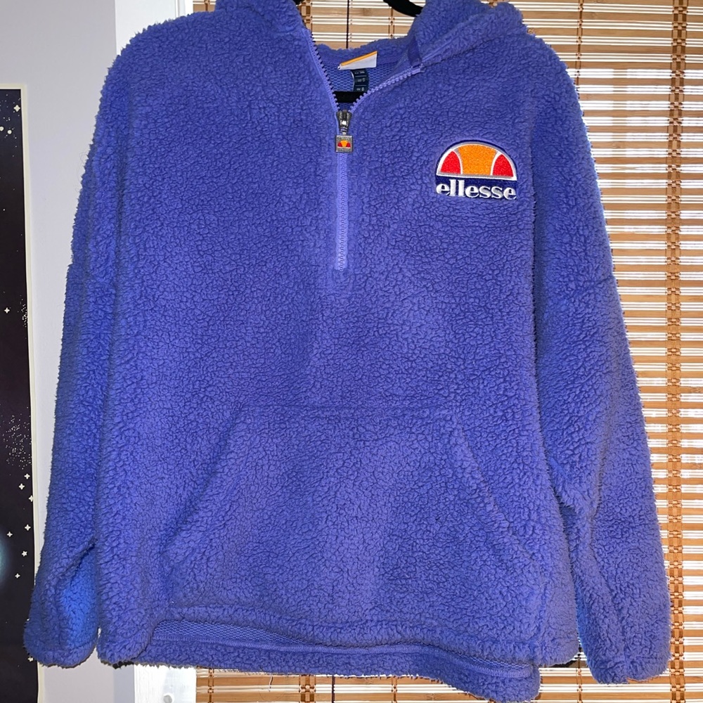 ELLESSE Sherpa Quarter-Zip